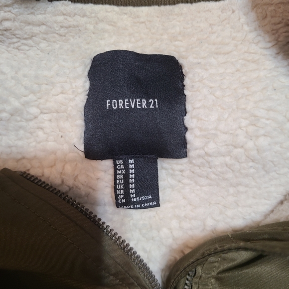 Green Bomber Jacket - Picture 2 of 2